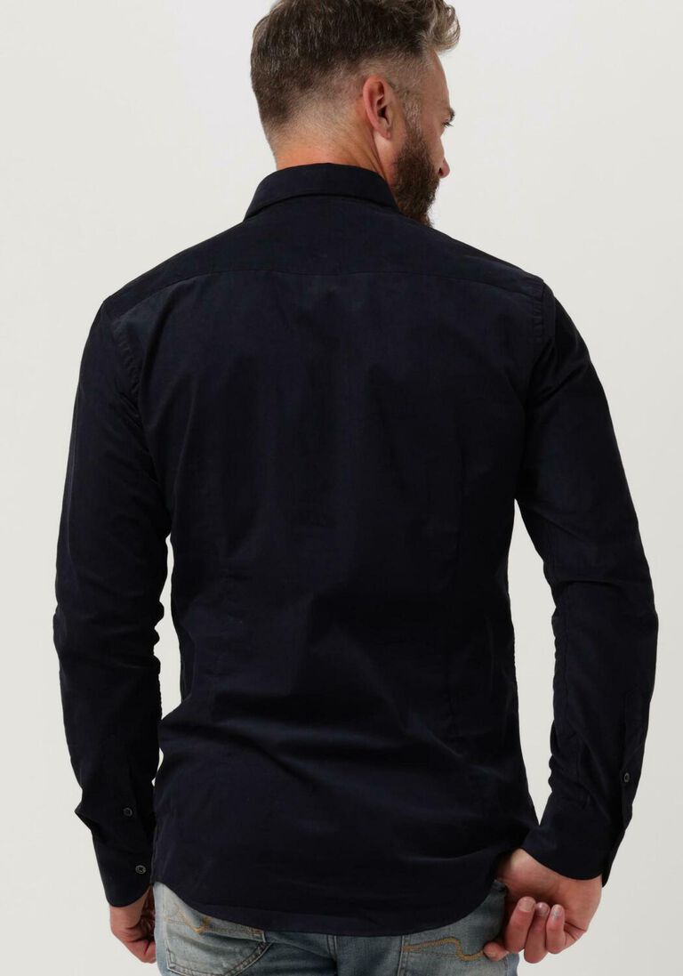 PORTO MILANO donkerblauwe porto milano klassiek overhemd lagos