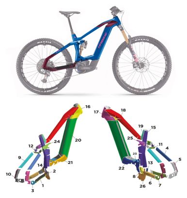 Haibike Hybe - 2023 - L - Glossy