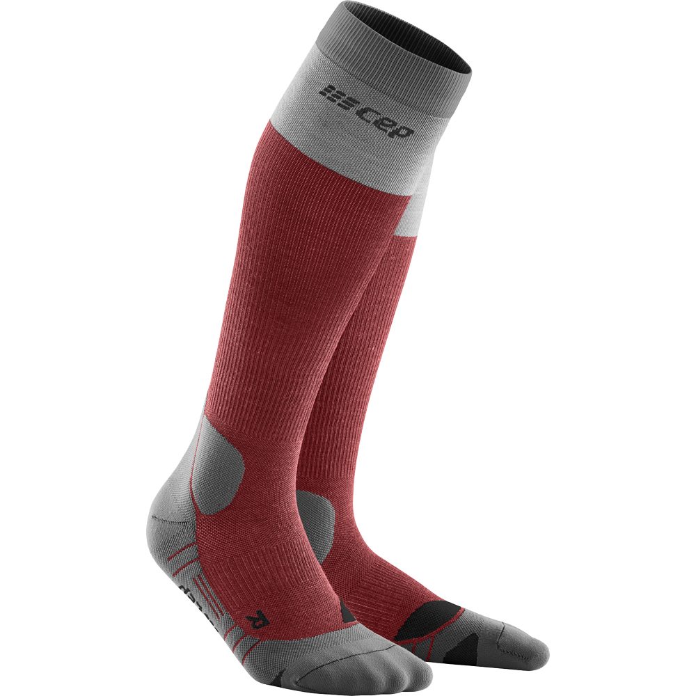 CEP Light Merino Wandersocken Damen berry