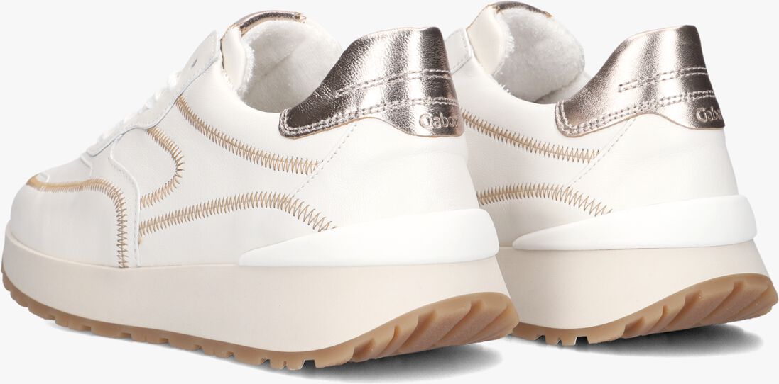 witte gabor lage sneakers 491