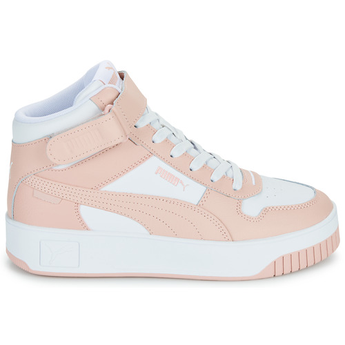Puma - CARINA STREET MID - Blanc / Rose