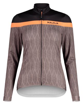 Veste Manches Longues Femme Maloja ToadstoolM. Gris