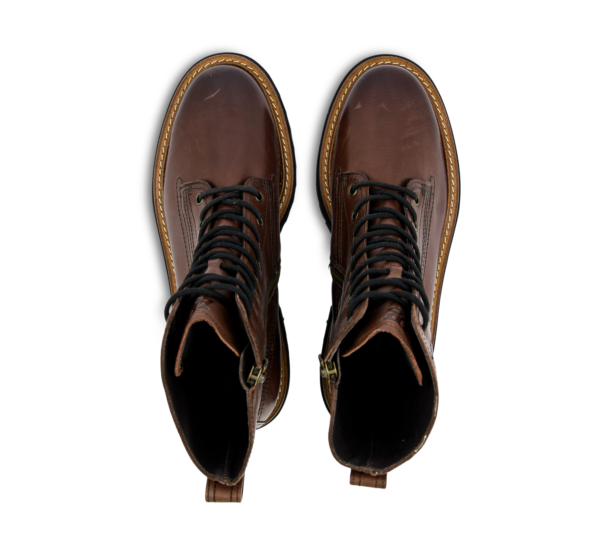 Paul Green Super Soft - Schnürstiefel braun