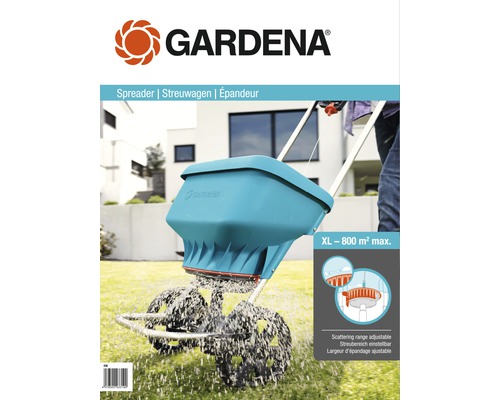 GARDENA Universele strooiwagen 18 L
