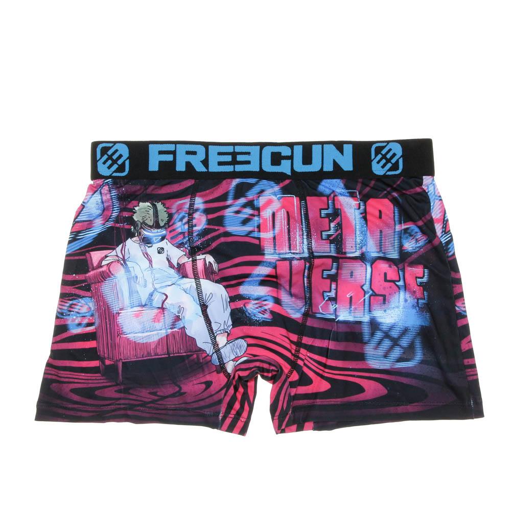 Freegun Boxer Rose/Bleu Homme Freegun Metaverse