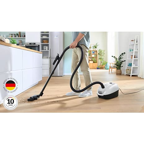 Bosch støvsuger med pose BGL38WH2 - hvid