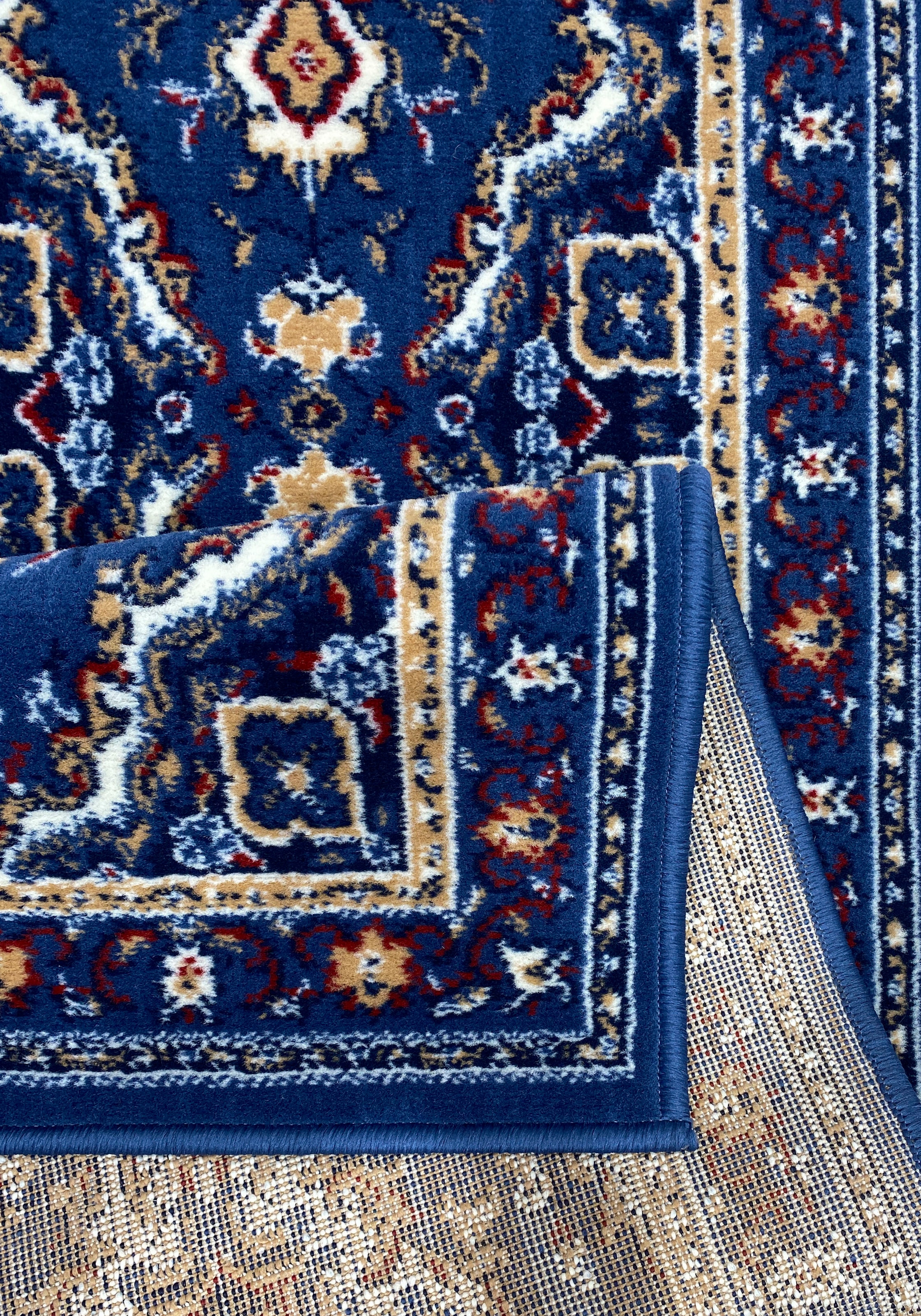 my home Bettumrandung »Oriental, Made in Belgium« Höhe 7 mm 1 Stk. tlg. Läufer-Set, Kurzflor, Orient-Optik, mit Bordüre, pflegeleicht, elegant