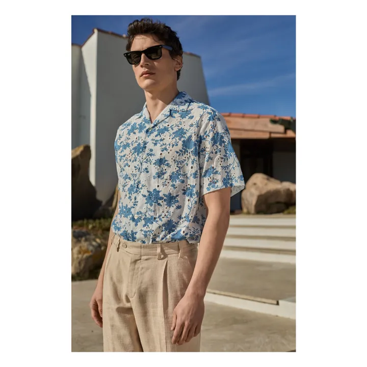Portuguese Flannel Chemisette Minho | Blanc