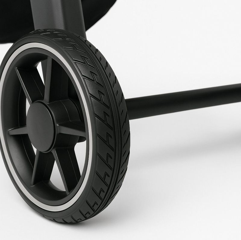 Born Lucky - Buggy Flow - Compacte Buggy - Zwart - Makkelijk Inklapbaar Geschikt Voor Vliegtuig