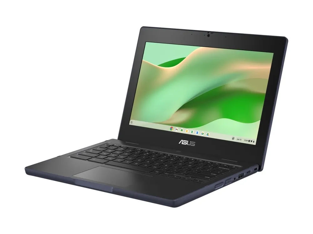 ASUS Chromebook CR11 CR1104CGA-N00088 - 180° hængselsdesign - Intel N-series - N100 / op til 3.4 GHz - Chrome OS - UHD Graphics - 4 GB RAM - 32 GB eMMC - 11.6