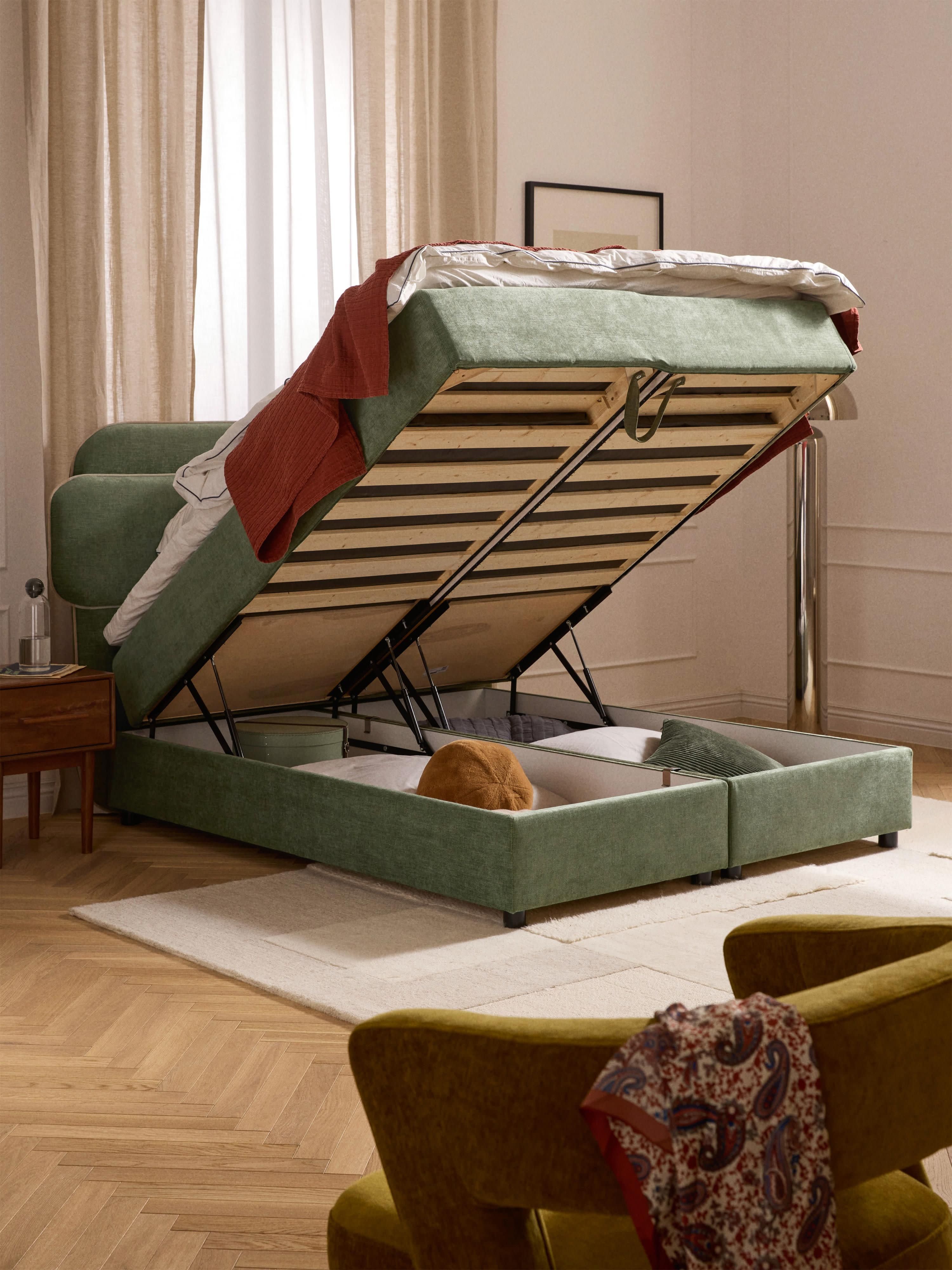 Boxspringbed Enrica met opbergruimte