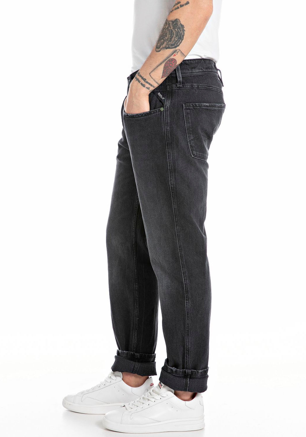 Replay Slim-fit-Jeans »ANBASS HYPERFLEX BIO«, mit Stretch-Anteil