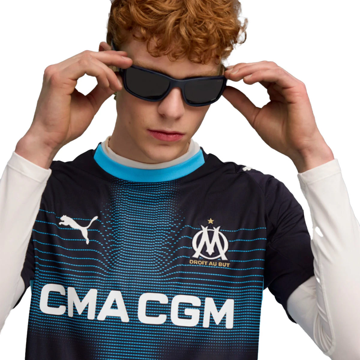 Camisola Puma Olympique Marselha Segundo Equipamento 2025-2026