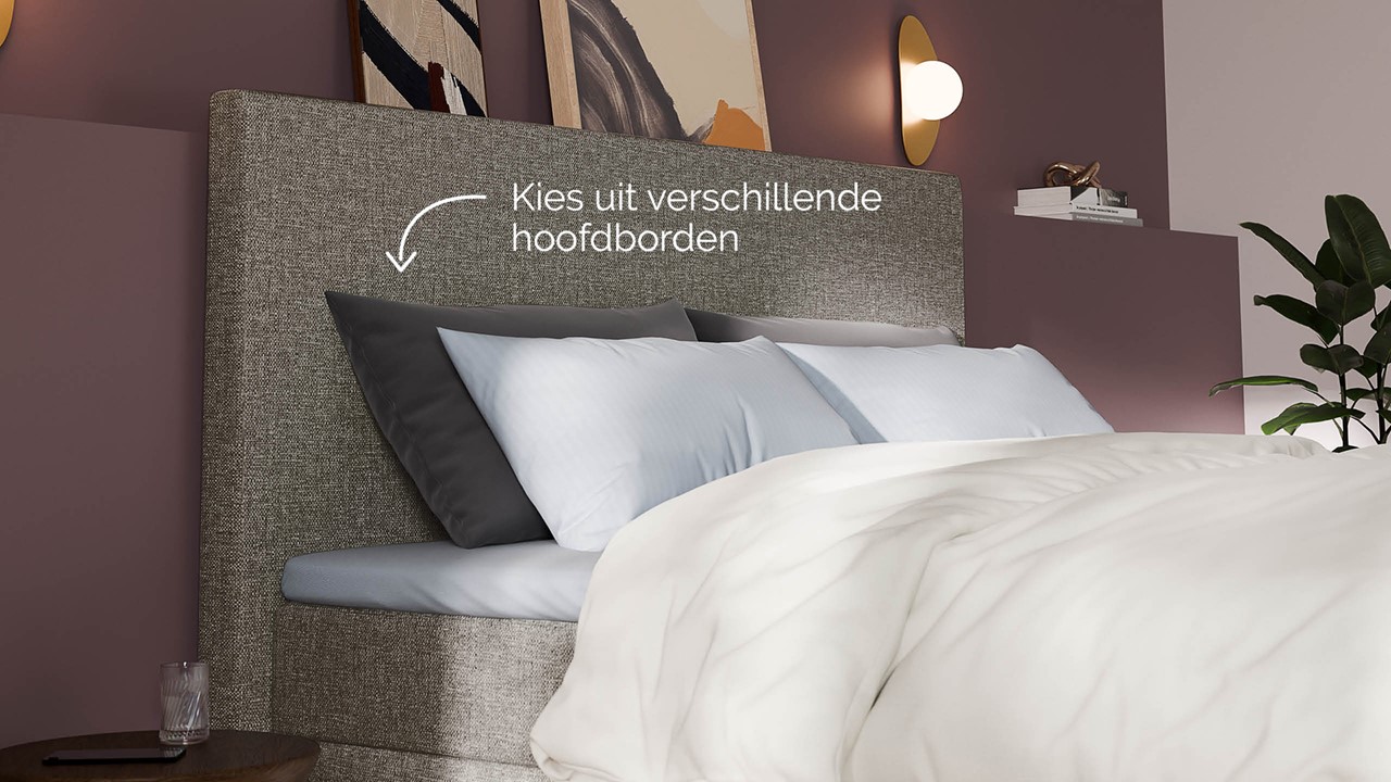 Boxspring Emerald - Bold touch liver