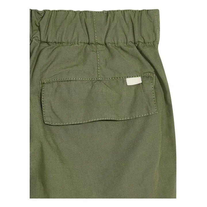 Bellerose Short Cargo Paz | Vert kaki