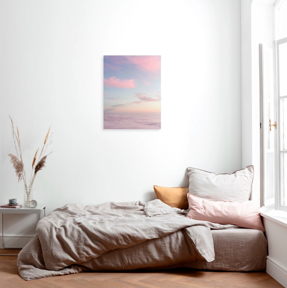 Komar Leinwandbild »Endless Rose - Grösse 30 x 40 cm« Natur 1 Stk. tlg. Keilrahmenbild mi Echtholzrahmen
