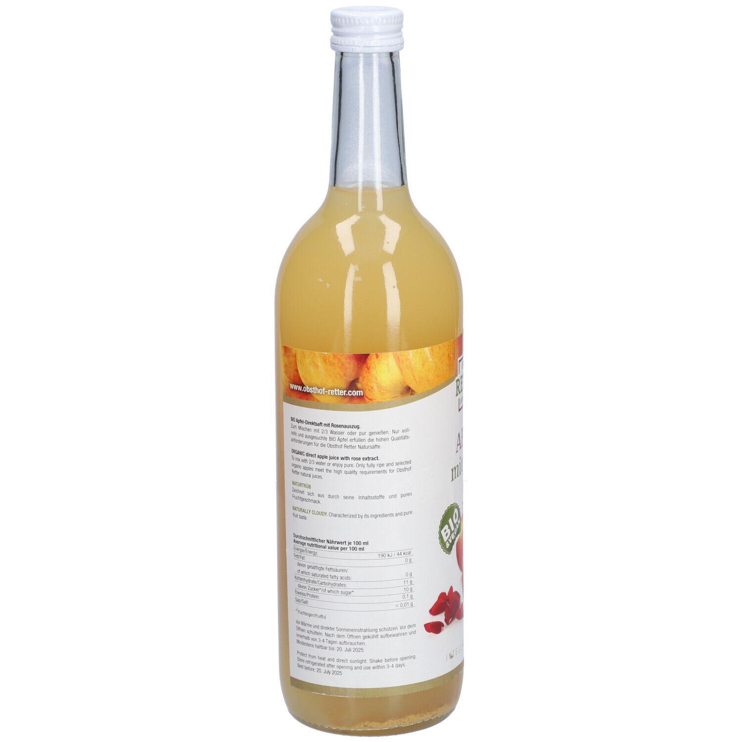 OBSTHOF RETTER APFEL mit Rose