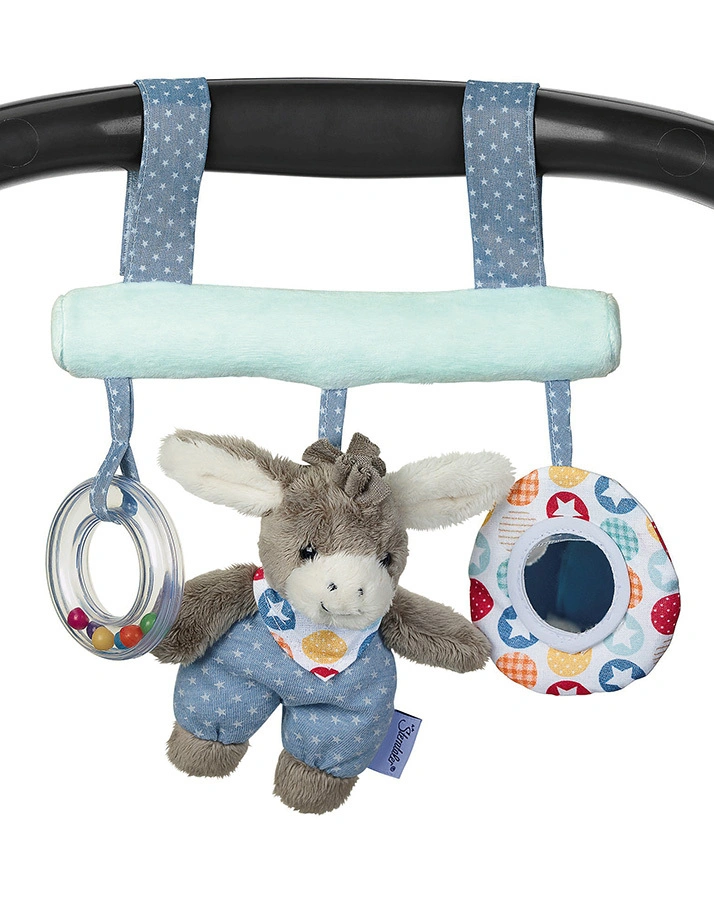 Kinderwagen-Spielzeug ESEL EMMI in blau