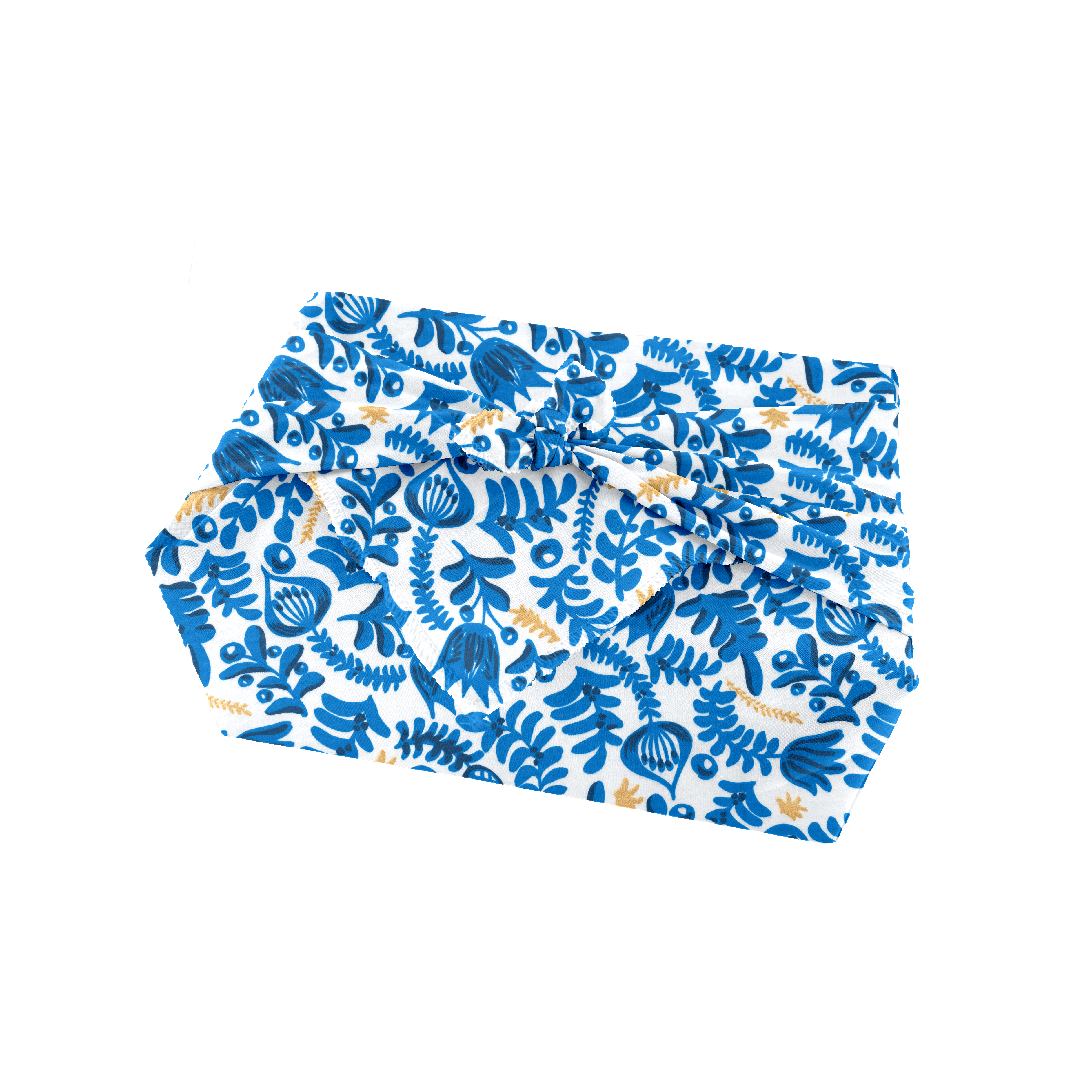 Furoshiki Moyen 48 X 48 Cm Passion Bleue
