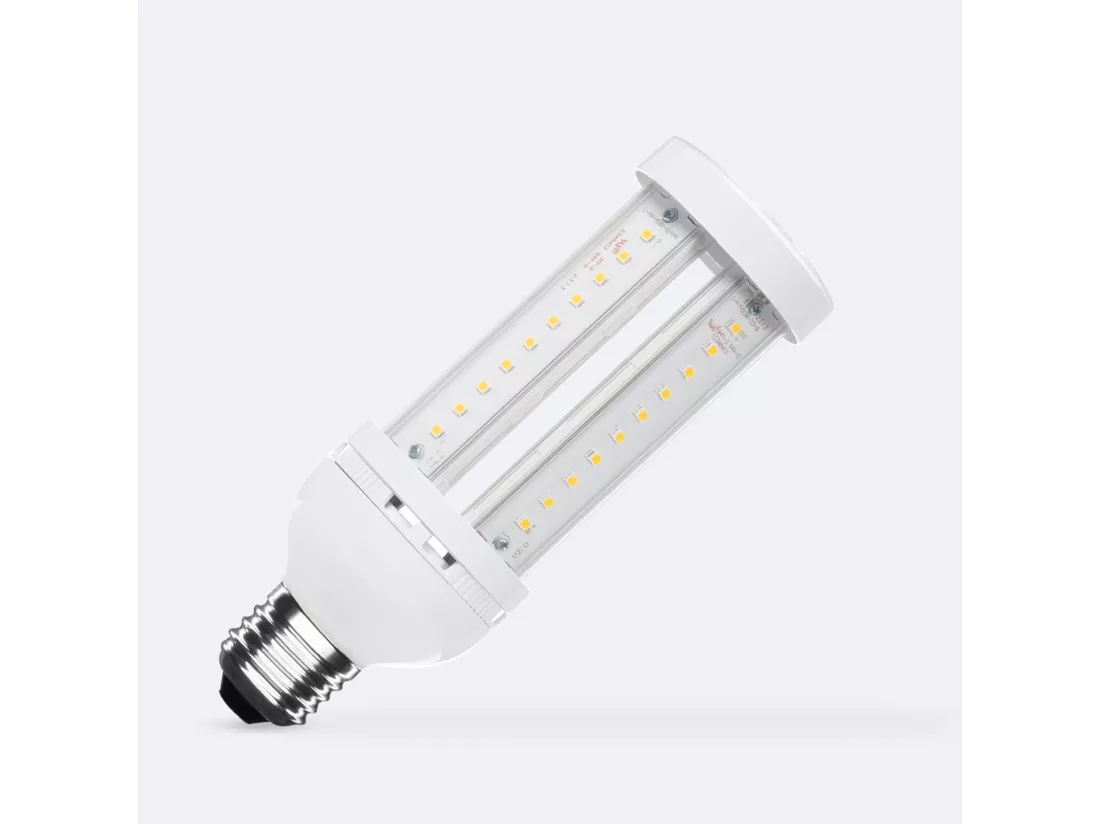 Ampoule LED Éclairage Public Corn E27 17.5W IP64 2700K Blanc chaud