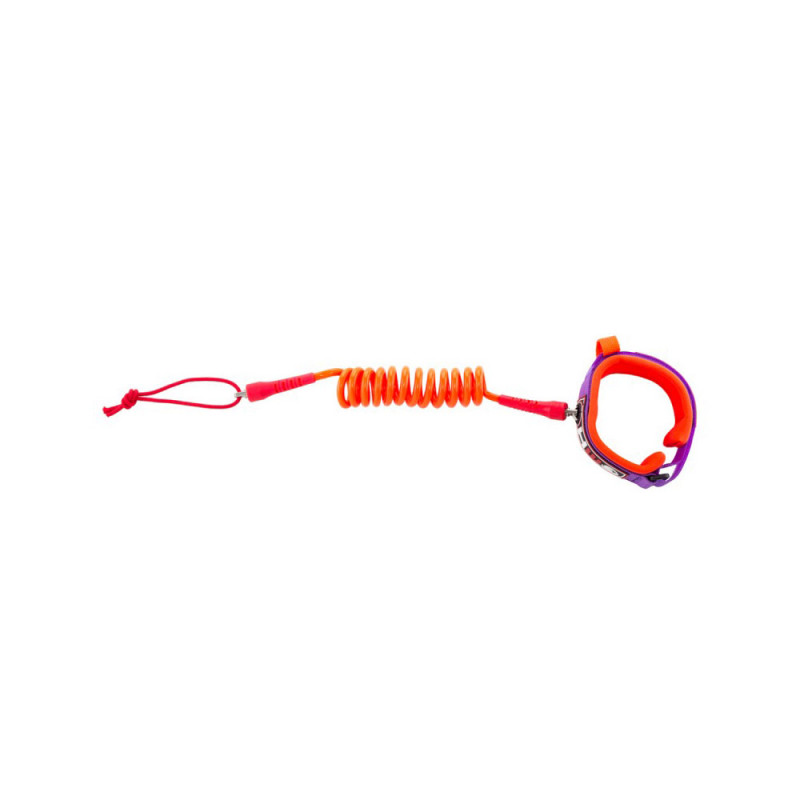 LEASH BODYBOARD HOWZIT ORANGE/VIOLET