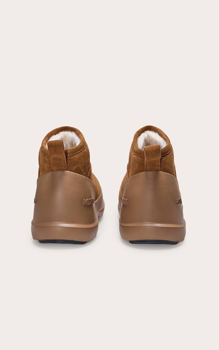Marron Moon Boot Protect Luna Low En Synthétique