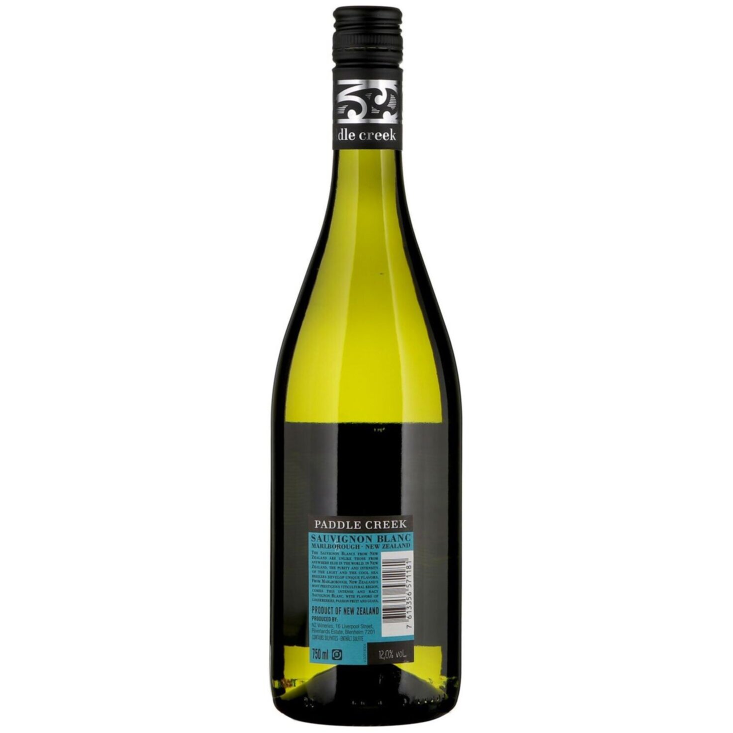 Sauvignon Blanc Marlborough New Zealand Paddle Creek -75cl