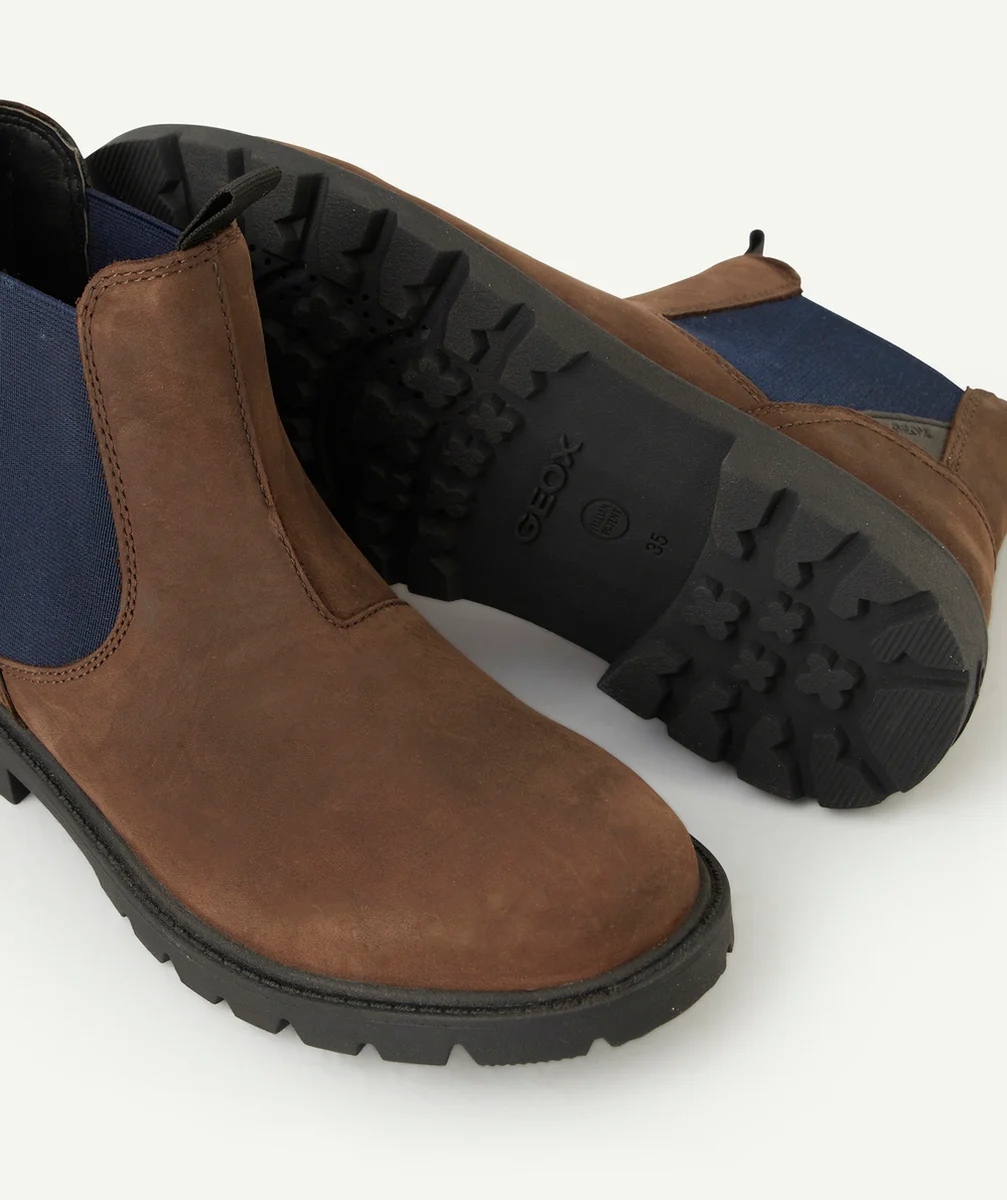 GEOXBOTTINES SHAYLAX GARÇON MARRON
