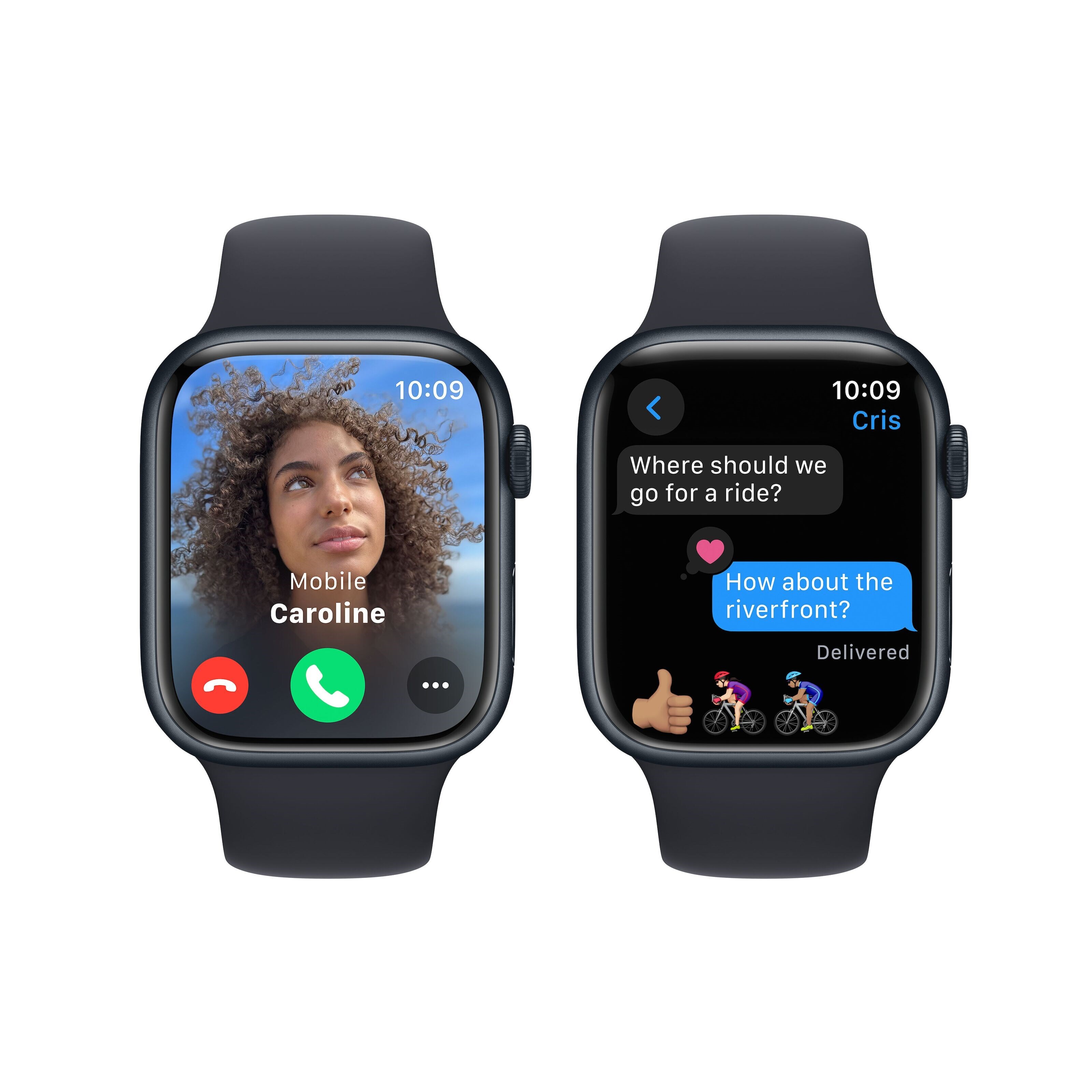 Apple Watch Series 9 GPS 45 mm Midnight S/M