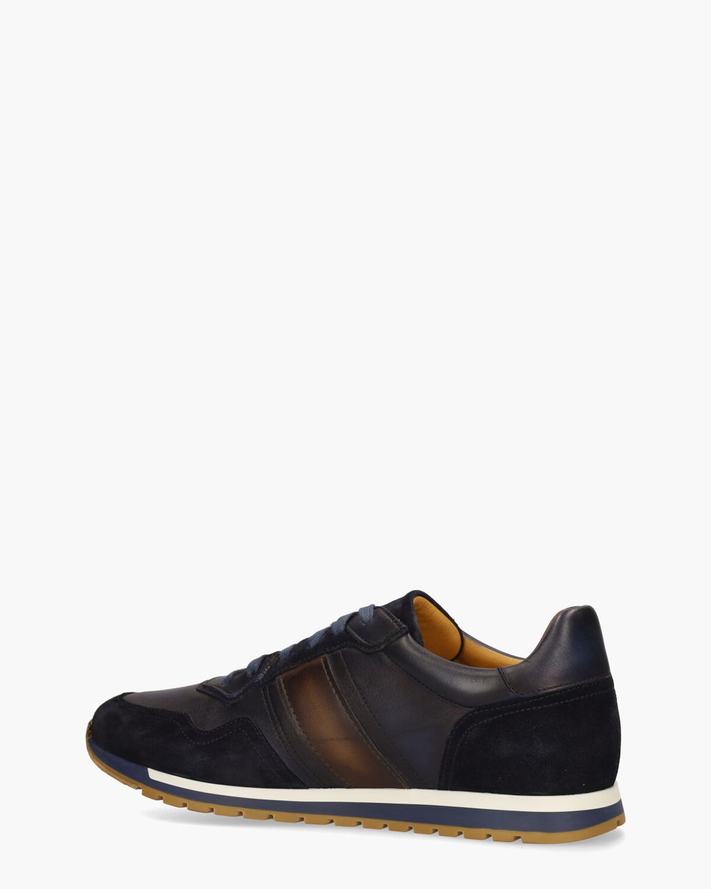 Magnanni 26099 Donkerblauw/Cognac Herensneakers