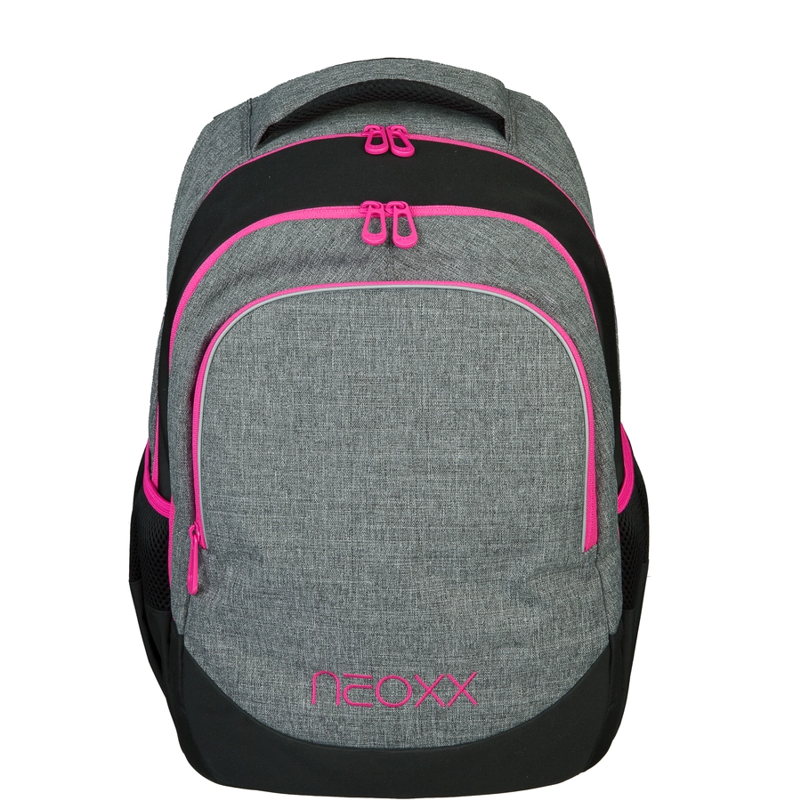 neoxx Fly Schulrucksack graupink