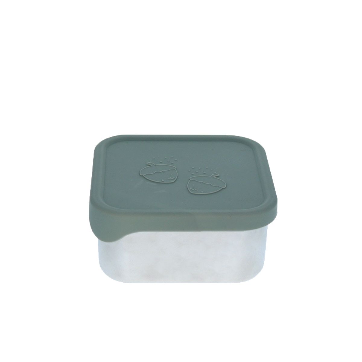 Lot de 2 boîtes à goûter en métal noisettes Pause goûter