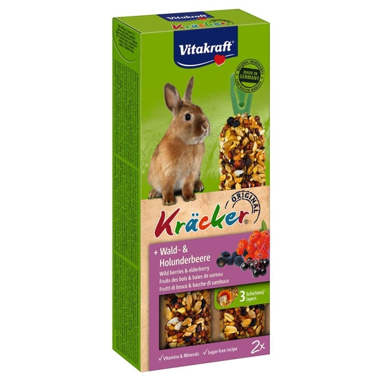 Kracker aux fruits des bois lapins nains x2