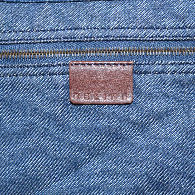 Celine Vintage Celine Shoulder Bag Blue