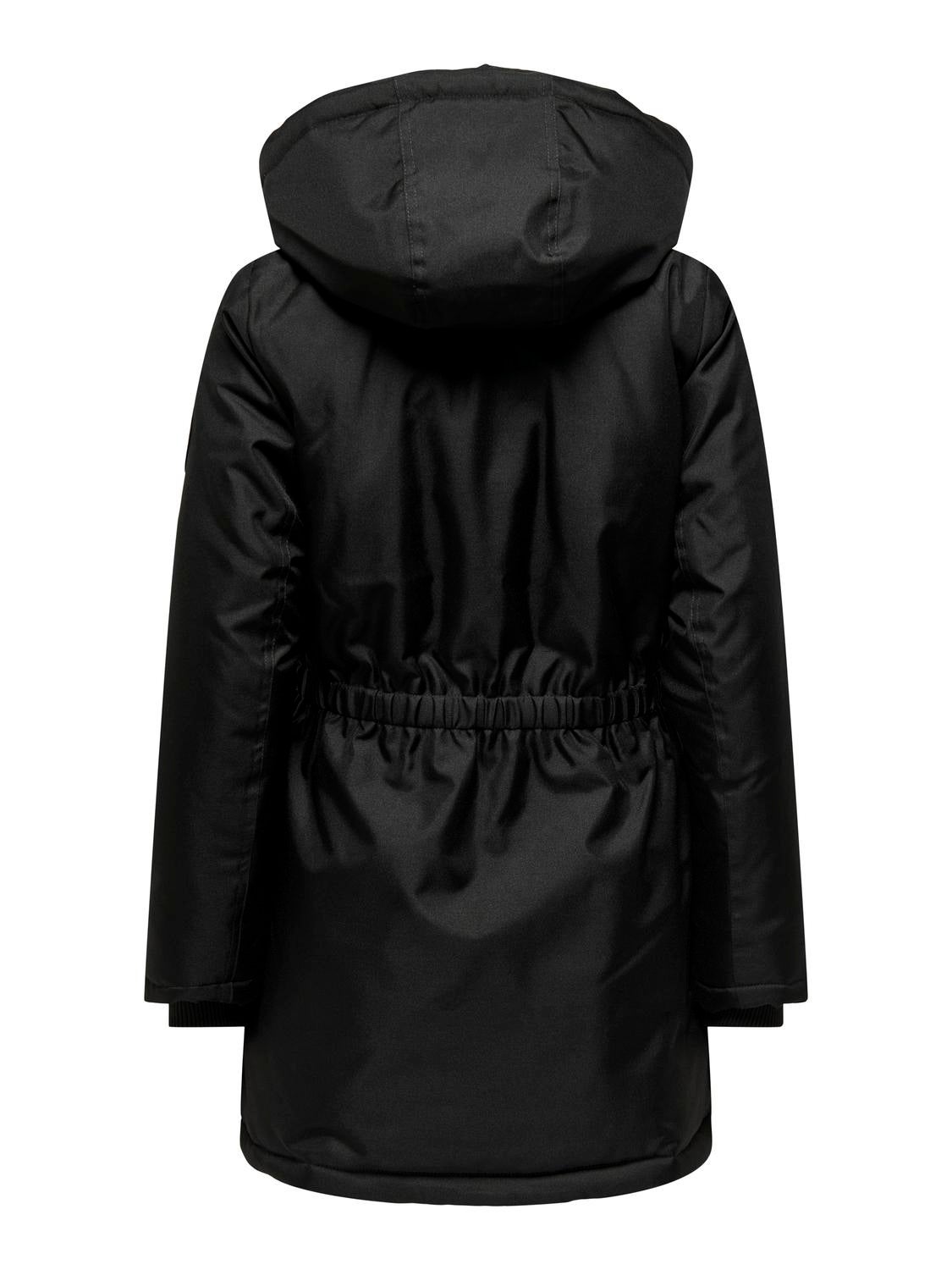 ONLMIE Langer Parka Black