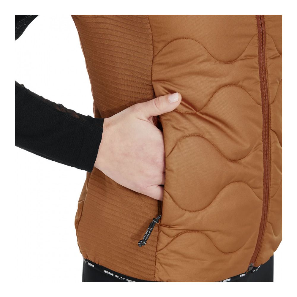 Horse Pilot RIDER - Doudoune Femme gold brown