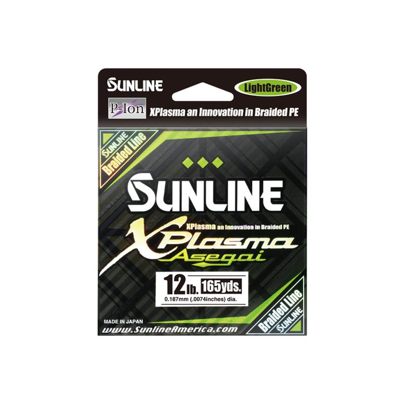 Tresse Sunline Xplasma Asegai Vert - 150M