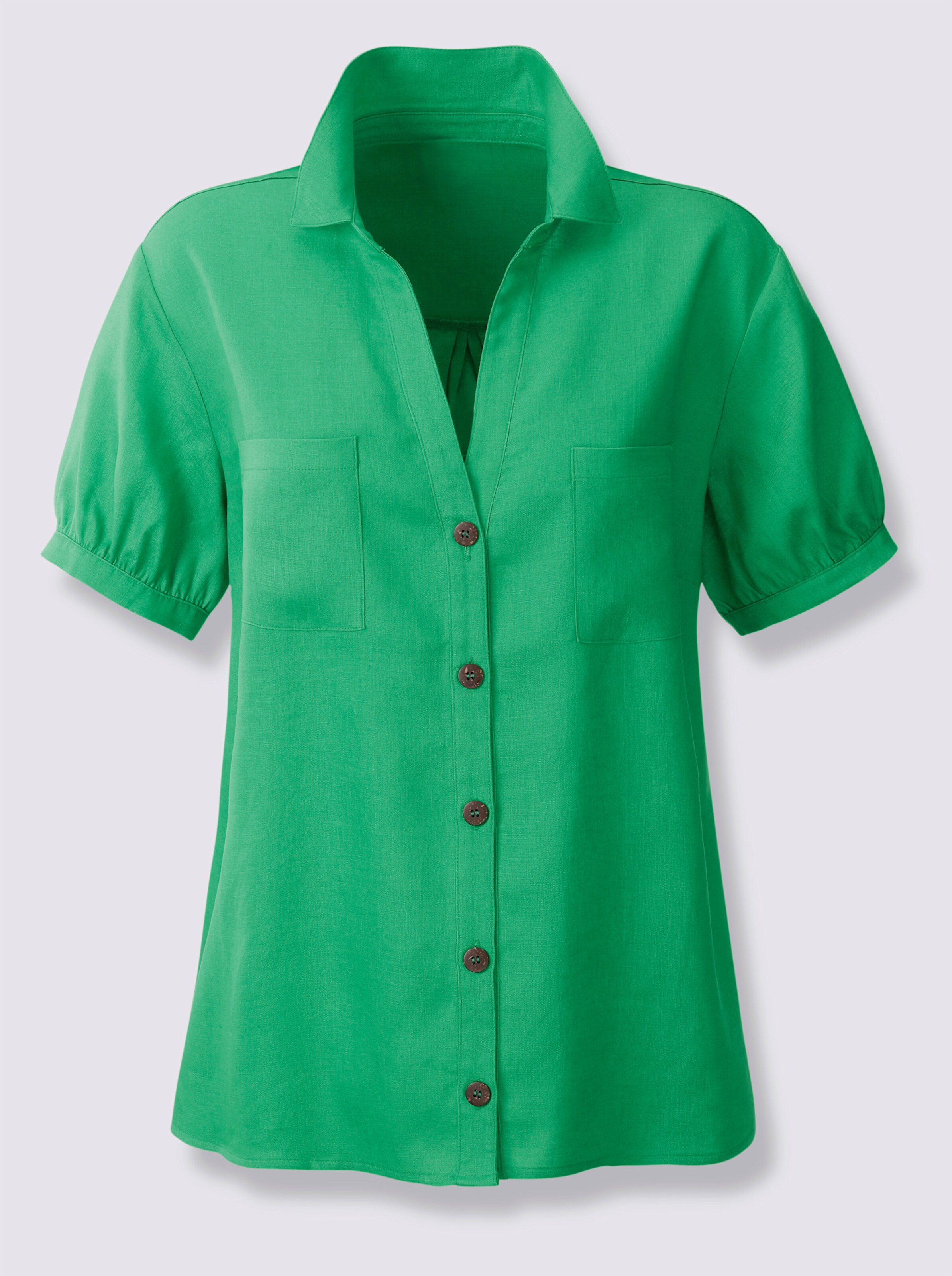 Leinenbluse