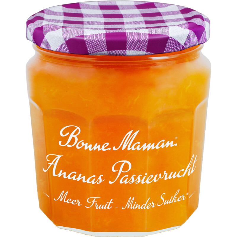 Bonne Maman Ananas en passievrucht minder suiker