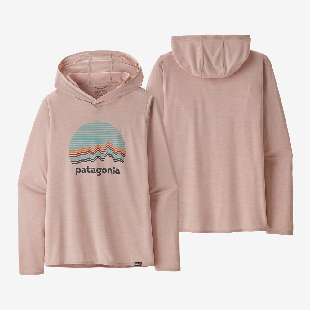Capilene Cool Daily Graphic Hoodie für Damen