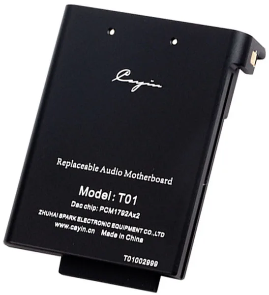 Cayin T01 Accessoires baladeurs