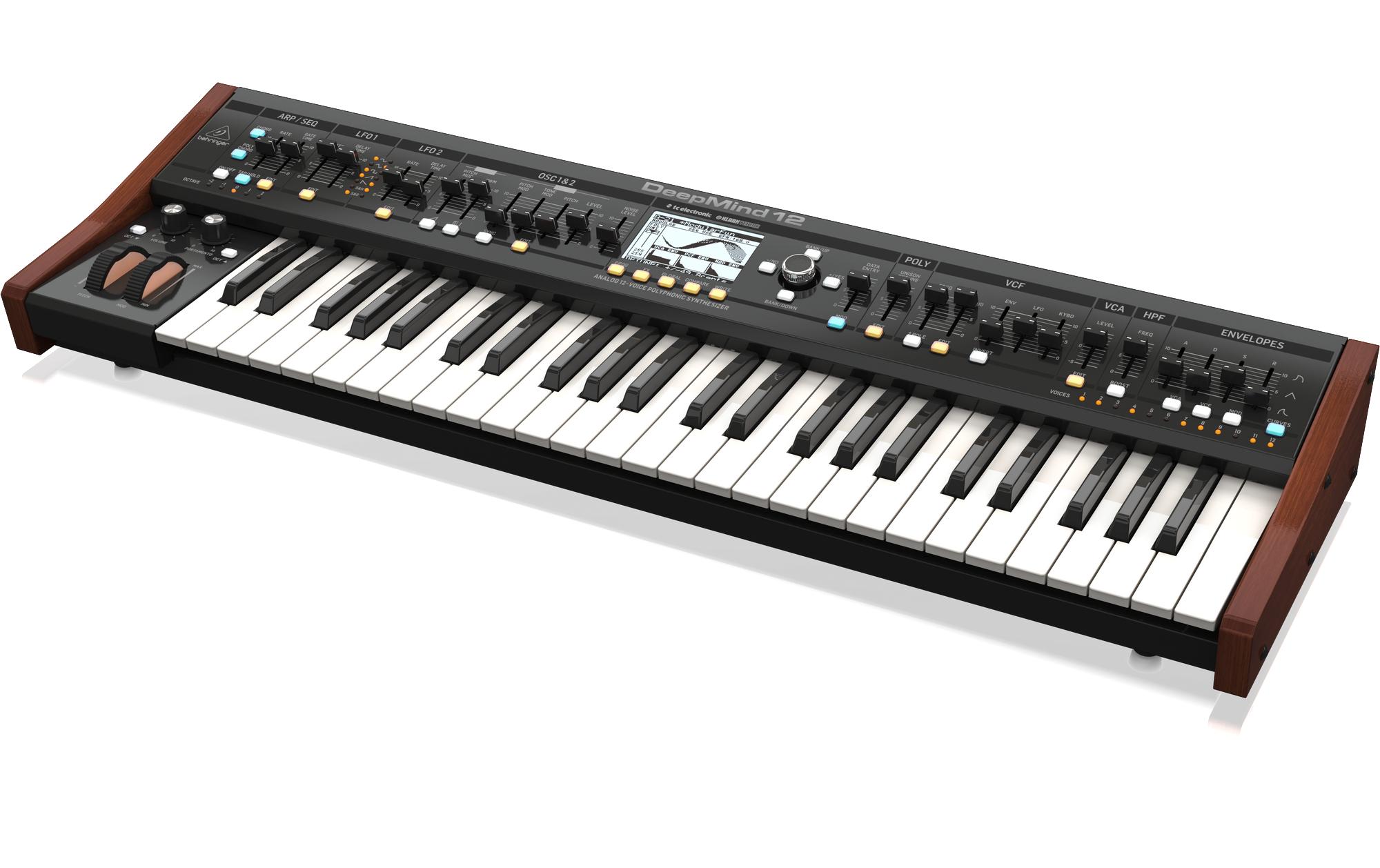 Synthesizer Deepmind 12<br>12-stimmiger, polyphoner Analog-Synthesizer
