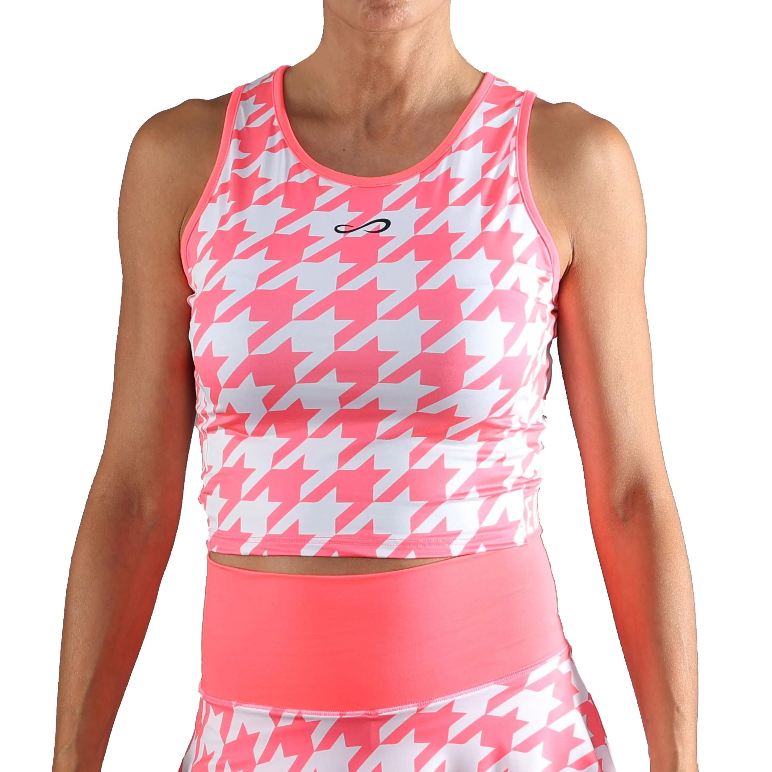 Endless Chill Débardeur Tank Top Femmes - Corail , Blanc