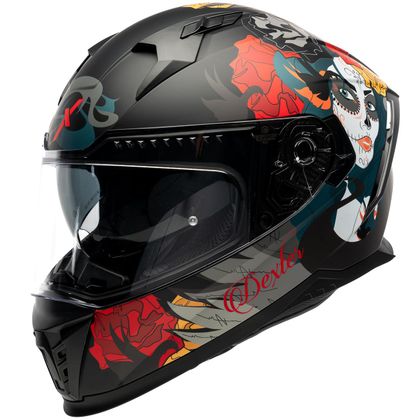 Casque Dexter EROS CALAVERA - Noir