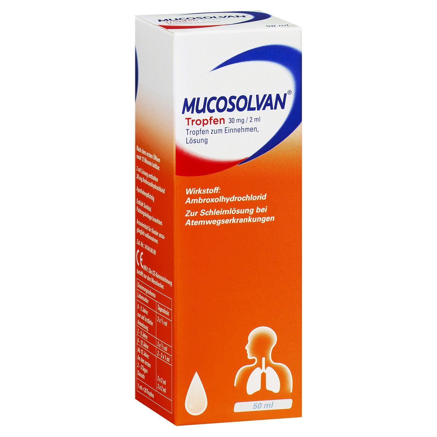 MUCOSOLVAN Hustenlöser Tropfen, Schleimlöser bei Husten
