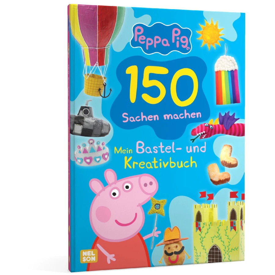 Carlsen Peppa Pig: Peppa: 150 Sachen machen - Mein Bastel - und Kreativbuch
