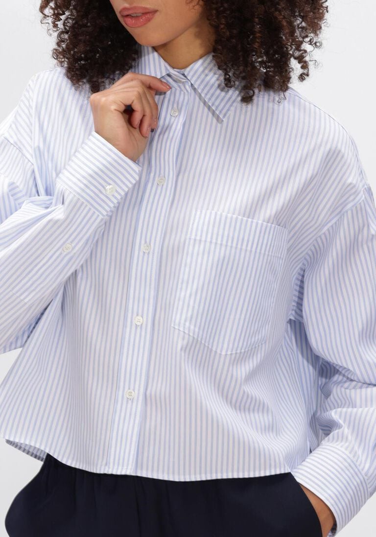 lichtblauwe max mara blouses eden