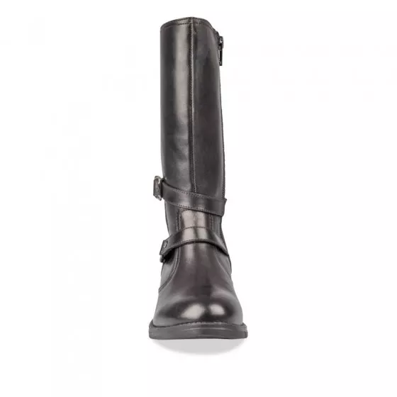 Bottes NOIR LOVELY SKULL CUIR
