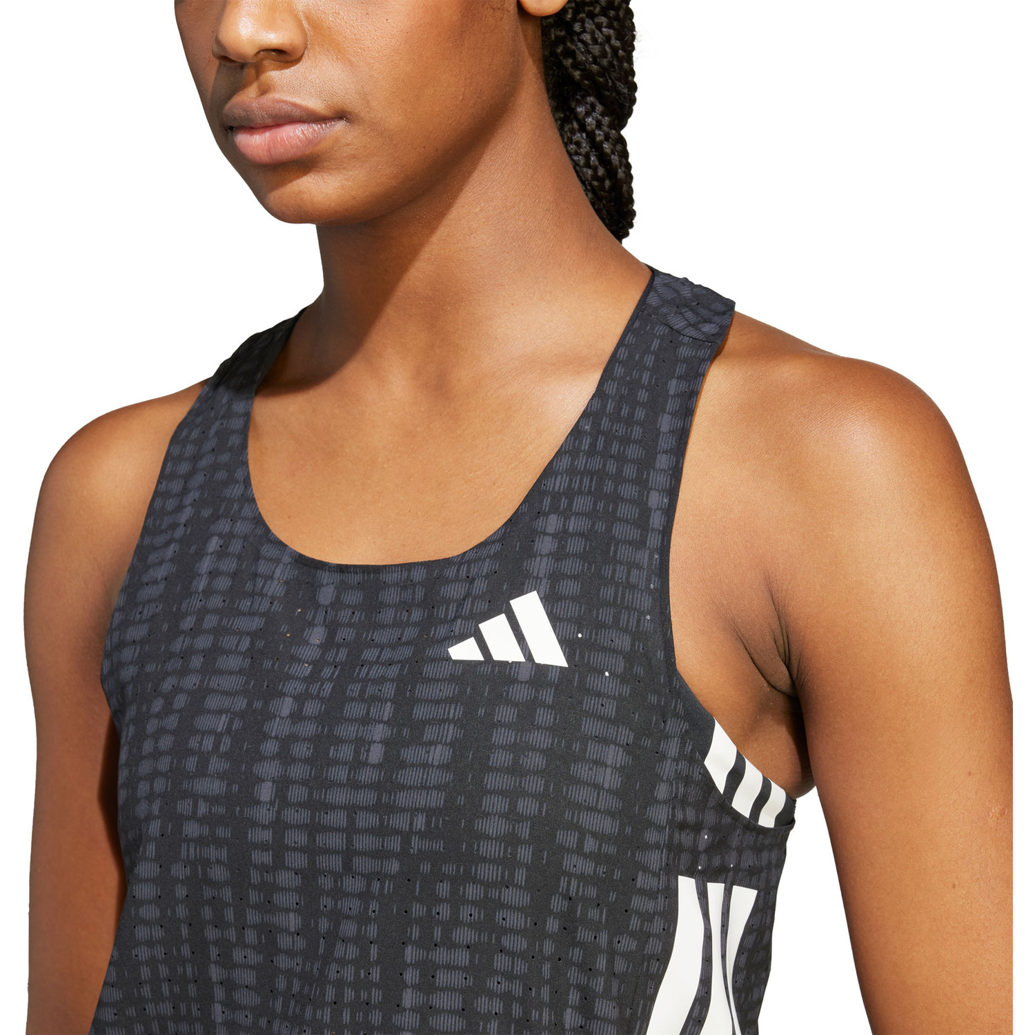 adidas Adizero Singlet 2in1 Short Set Dames