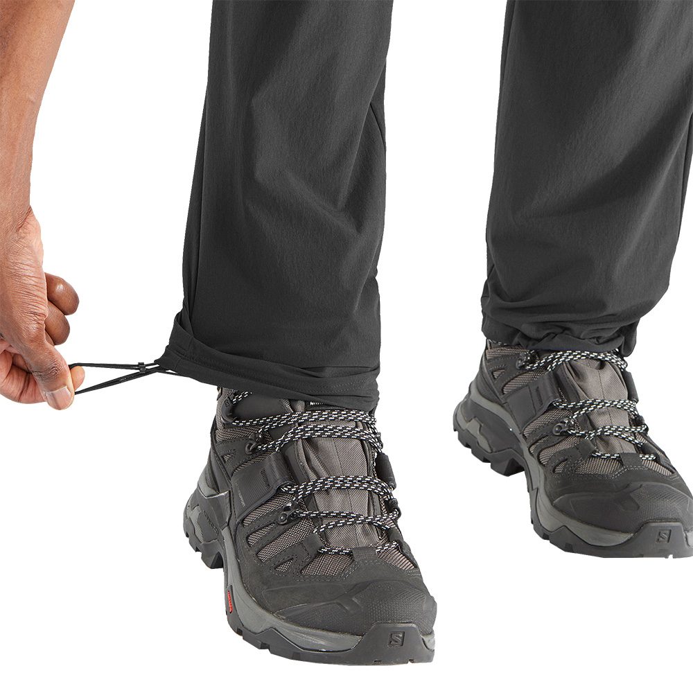 Salomon Wayfarer Zip-Off Hose Herren schwarz